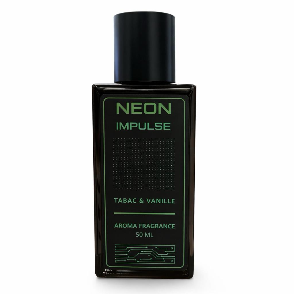 Tabac & Vanille Warm Tobacco Vanilla Duftspray Flakon – Gemütlicher Tabak-Vanille Duft von Neon Impulse