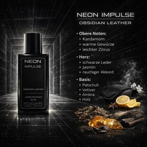 Obsidian Leather 50 ml – Parfümartiges Duftspray